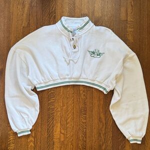 Boys Lie cropped sweatshirt